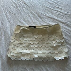 White fox boutique sea shell skirt